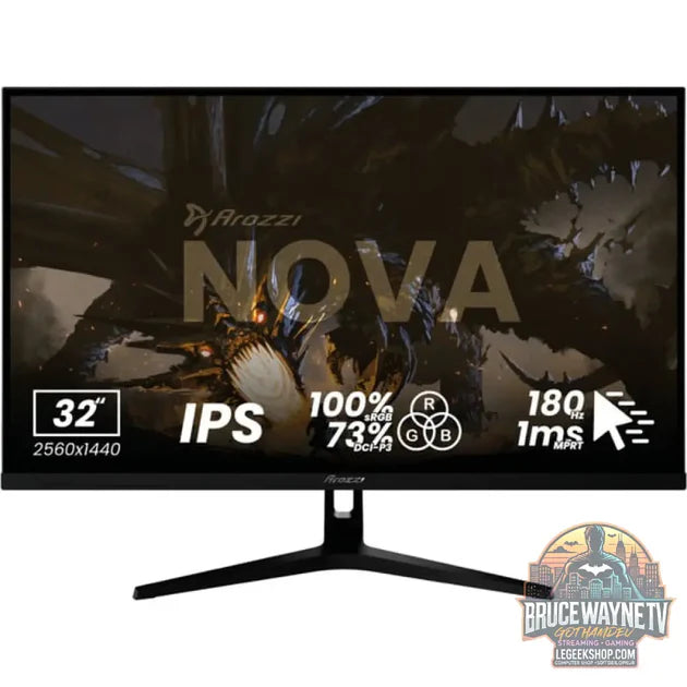 Guide d'achat : Arozzi Nova 32T2K180 31,5" QHD/WQHD IPS 180 Hz
