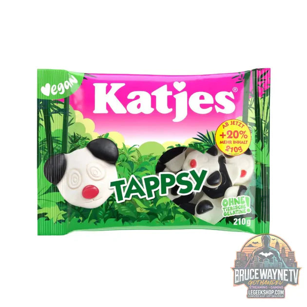 Guide d'achat : Katjes Tappsy, bonbons gélifiés au goût de réglisse et de fruits de 210 g (Pack de 16)