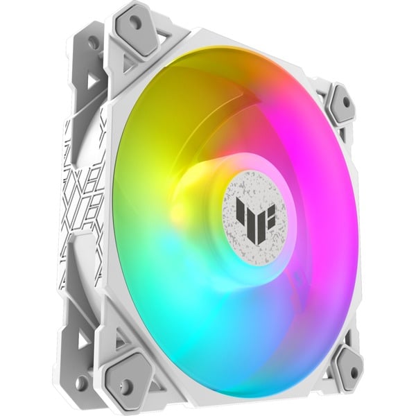 ASUS TUF GAMING TF120 ARGB White, Gehäuselüfter - ASUS - vue 3