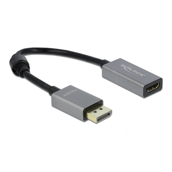 DeLOCK Aktiver Adapter Displayport 1.4 > HDMI Buchse 4K 60Hz - DeLOCK
