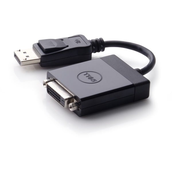 Dell Adapter DisplayPort (Stecker) > DVI Single Link (Buchse) - Dell - vue 2