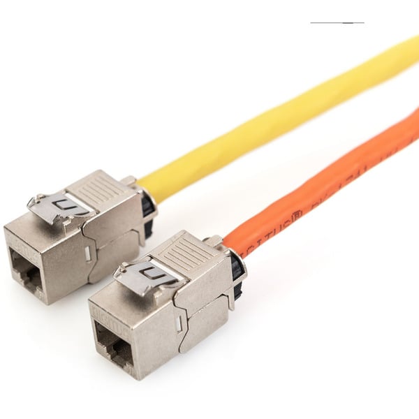 (€ 3,53 / pièces) Digitus CAT 6A Keystone Modul, geschirmt avec câblemanager 24 Stk, Keystone-Modul - Digitus - vue 8
