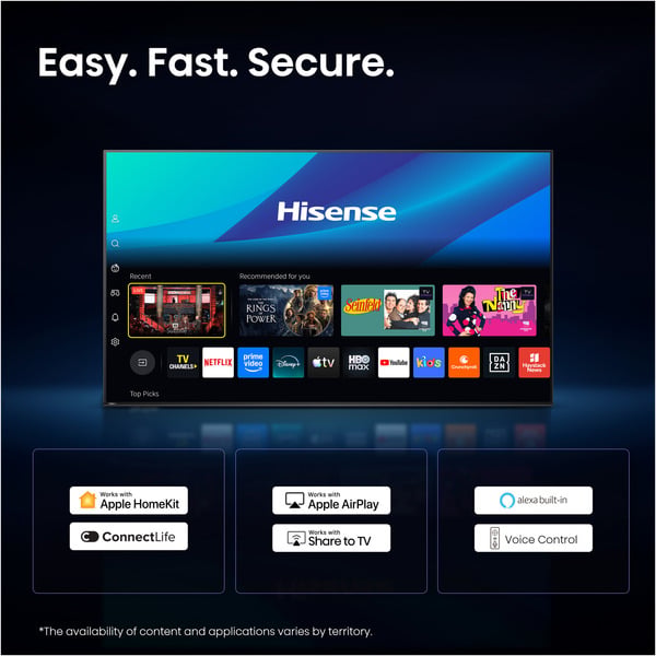 Hisense 43E7S Hi-QLED-Fernseher - Hisense - vue 17