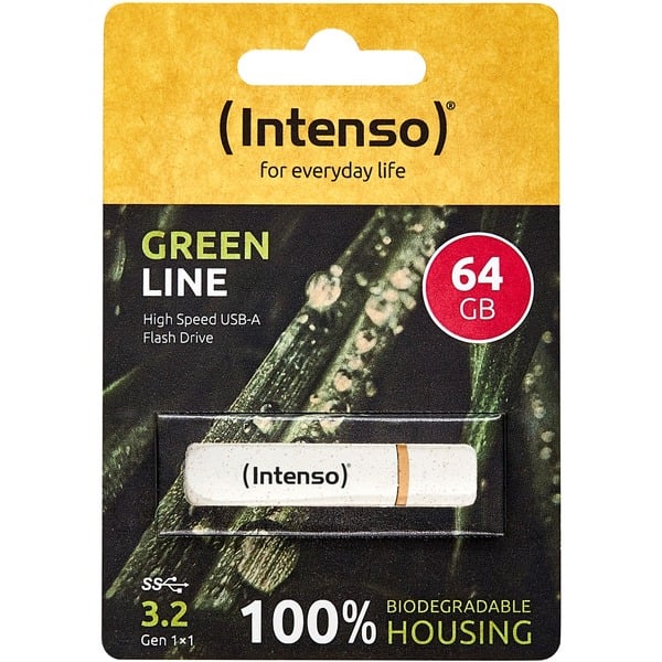 Intenso Green Line 64 GB, USB-Stick - Intenso - vue 3