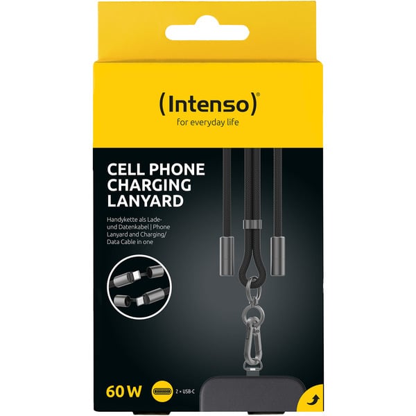 (€ 7,53 / 1 m) Intenso Handykette und Lade-/Datenkabel Cell Phone Charging Lanyard - (€ 7,53
/ 1 m) - vue 15
