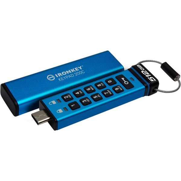 Kingston IronKey Keypad 200 512 GB, USB-Stick - Kingston - vue 2