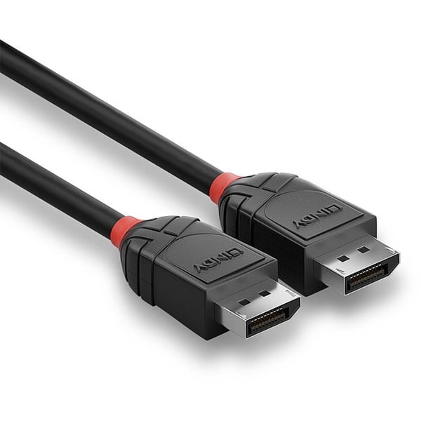 Lindy DisplayPort 1.2 câble Black Line, Stecker > Stecker - Lindy - vue 3