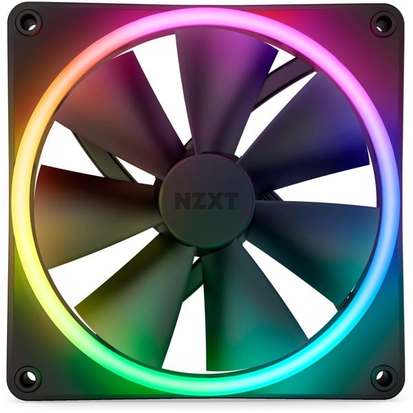 NZXT F140 RGB DUO Single 140x140x25, Gehäuselüfter - NZXT - vue 2