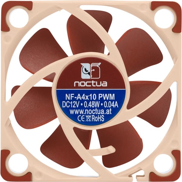 Noctua NF-A4x10 PWM, Gehäuselüfter - Noctua - vue 2