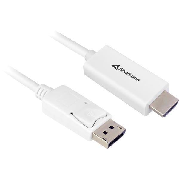 Sharkoon Adapterkabel Displayport 1.2 > HDMI 4K - Sharkoon