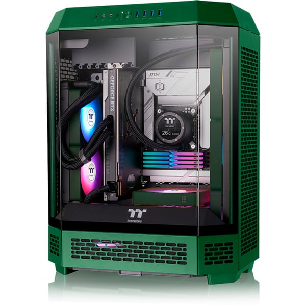 Thermaltake CT120 EX ARGB Sync PC Cooling Fan Racing Green, Gehäuselüfter - Thermaltake - vue 13