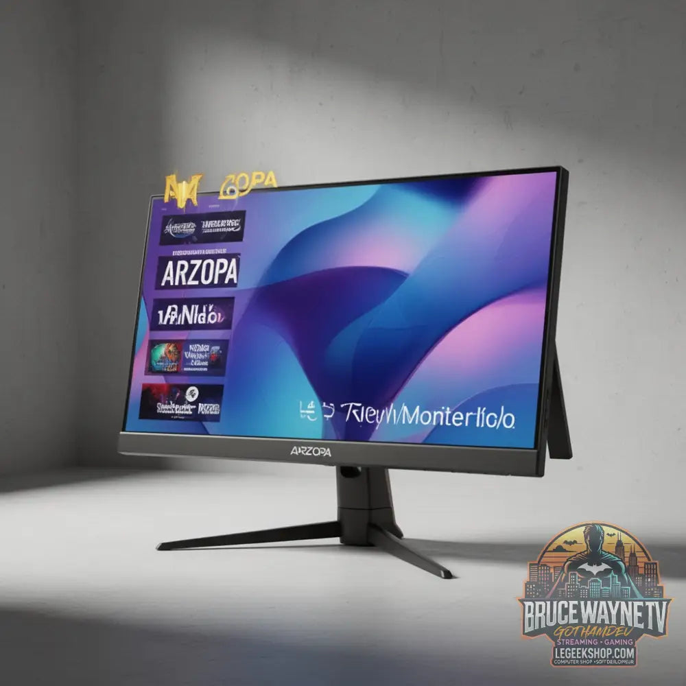 ARZOPA Moniteur — produit geek, vue 7, LeGeekShop