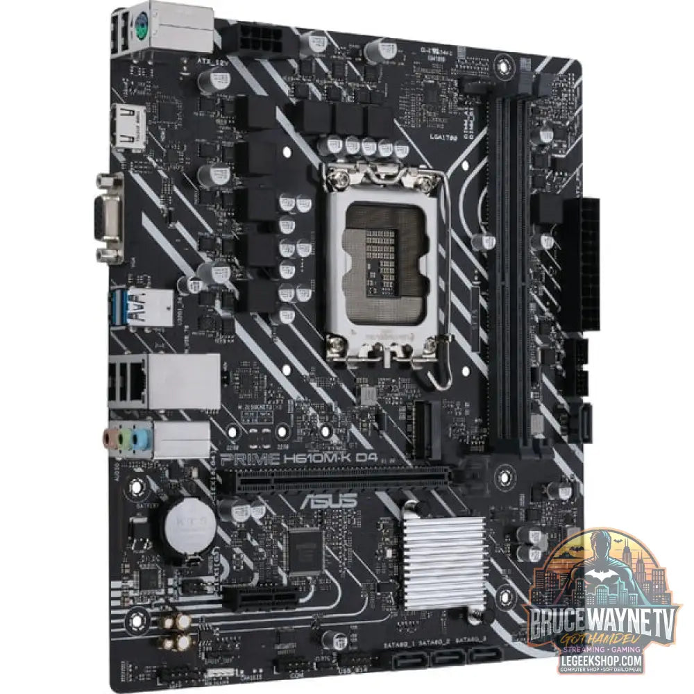 ASUS PRIME H610M-K D4, carte mère - ASUS - vue 3