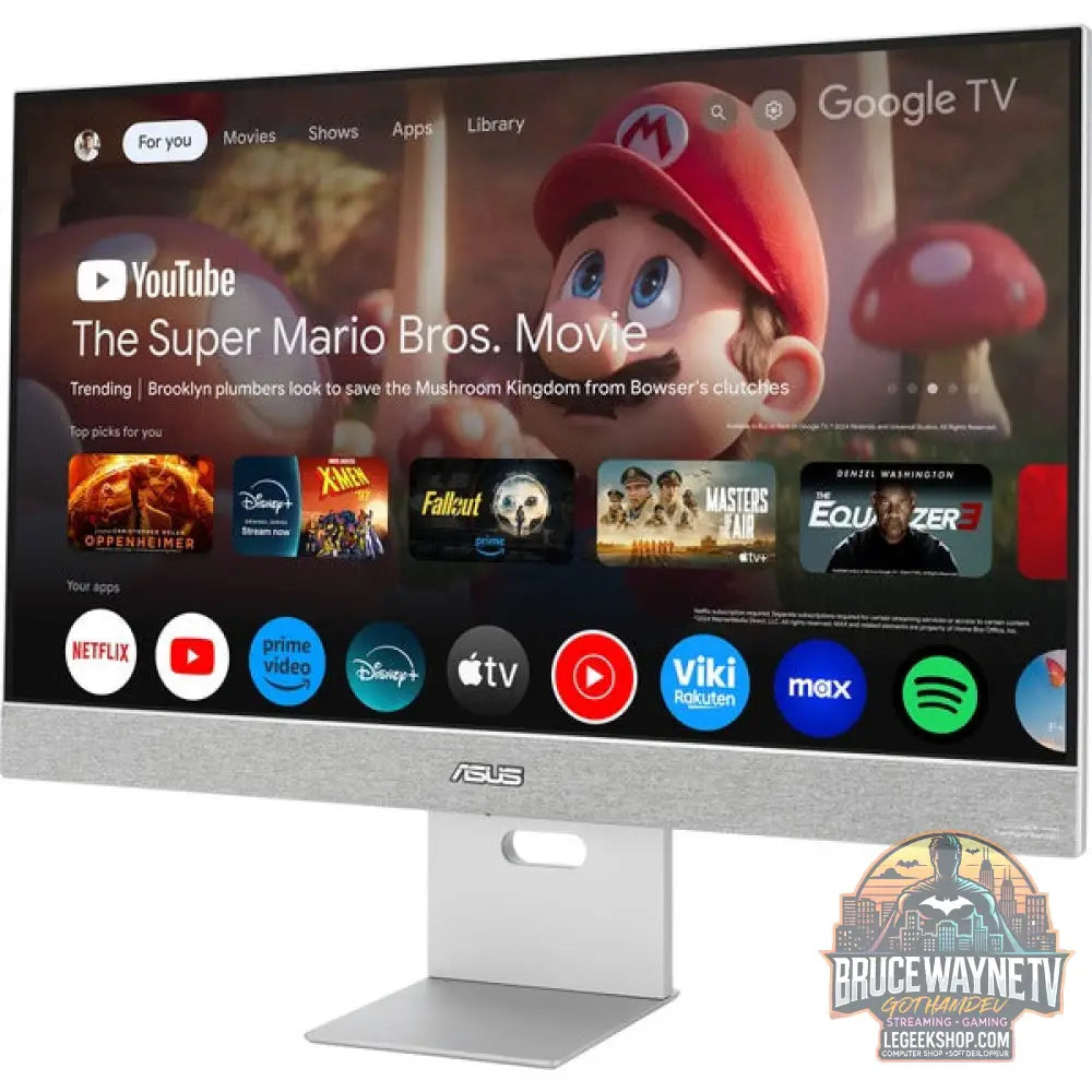 ASUS ZenScreen MS27UC Smart Monitor 27" 3840 × 2160 px IPS 60 Hz - ASUS - vue 3
