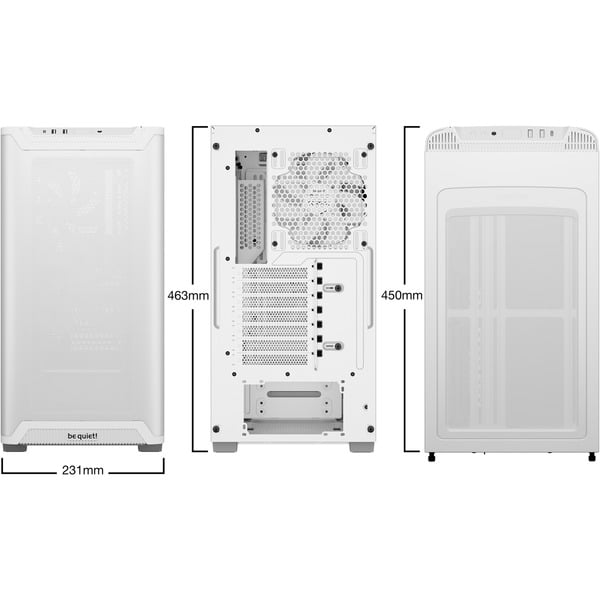 be quiet! PURE BASE 501 Airflow, Tower-Gehäuse - be quiet! - vue 7