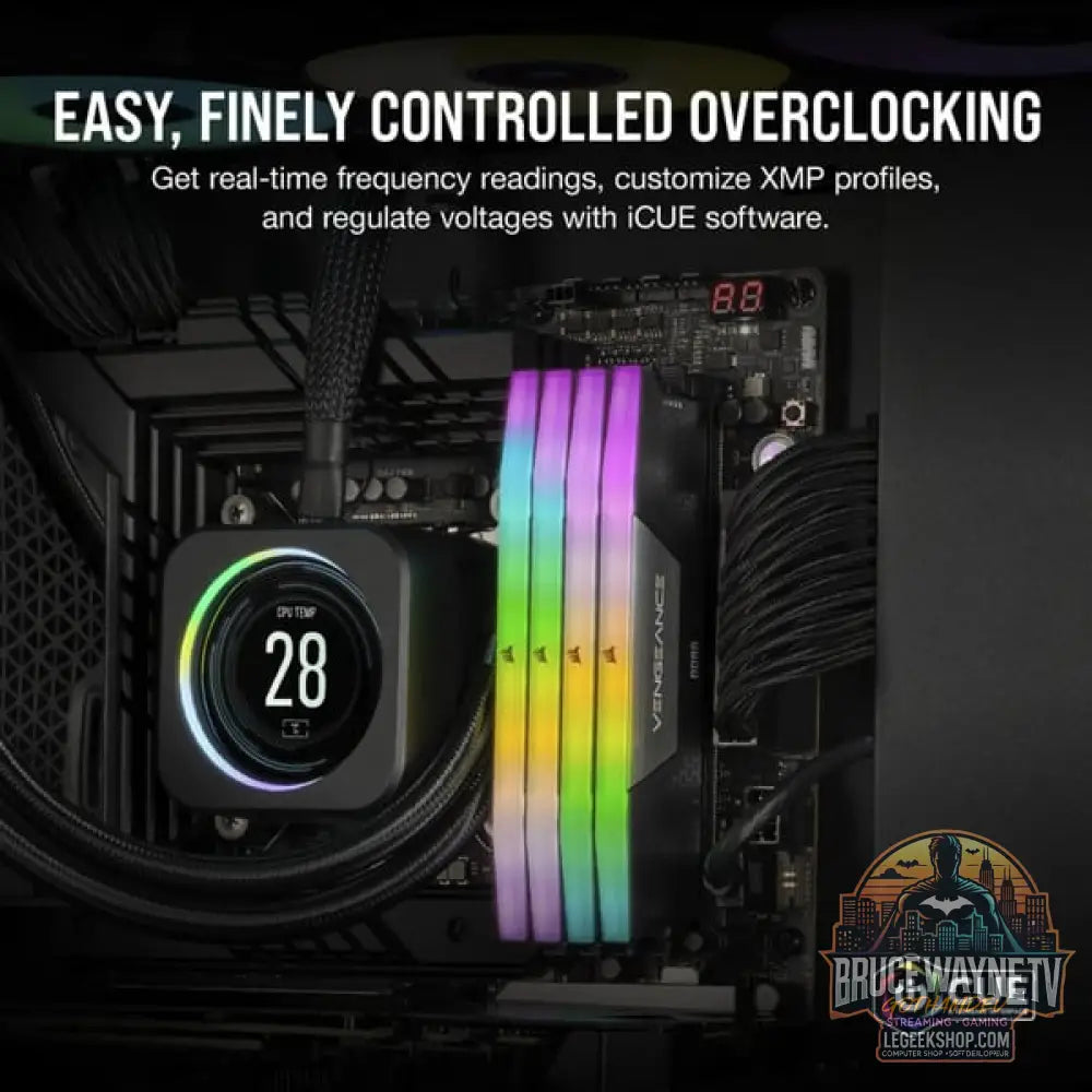 Corsair DIMM 16 GB DDR5-5200 (2x 8 GB) Dual-Kit, Arbeitsspeicher - Corsair - vue 10