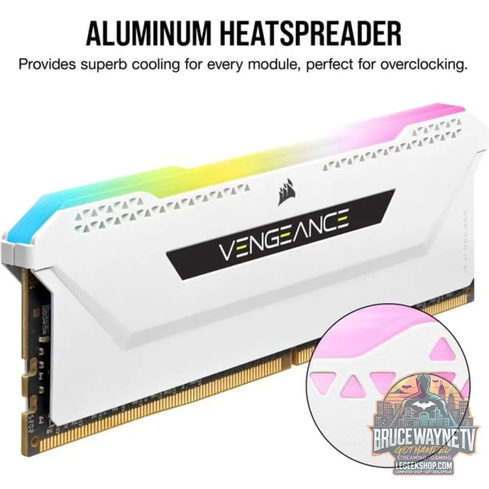 Corsair DIMM 64 GB DDR4-3200 (4x 16 GB) Quad-Kit, Arbeitsspeicher - Corsair - vue 7