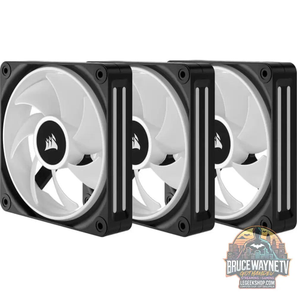Corsair iCUE LINK QX120 RGB 120-mm-PWM-Lüfter, Gehäuselüfter - Corsair - vue 6