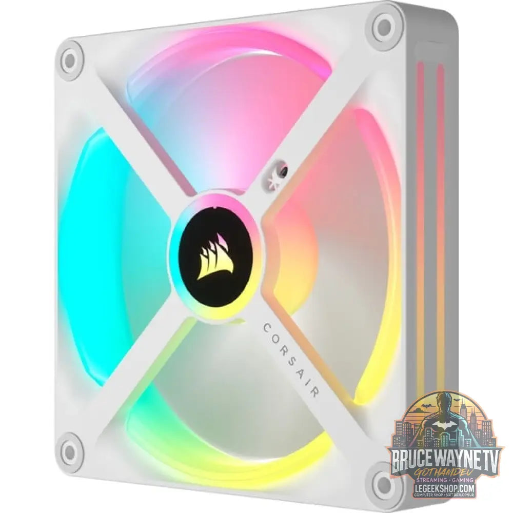 Corsair iCUE LINK QX140 RGB 140-mm-PWM-Lüfter, Gehäuselüfter - Corsair - vue 11
