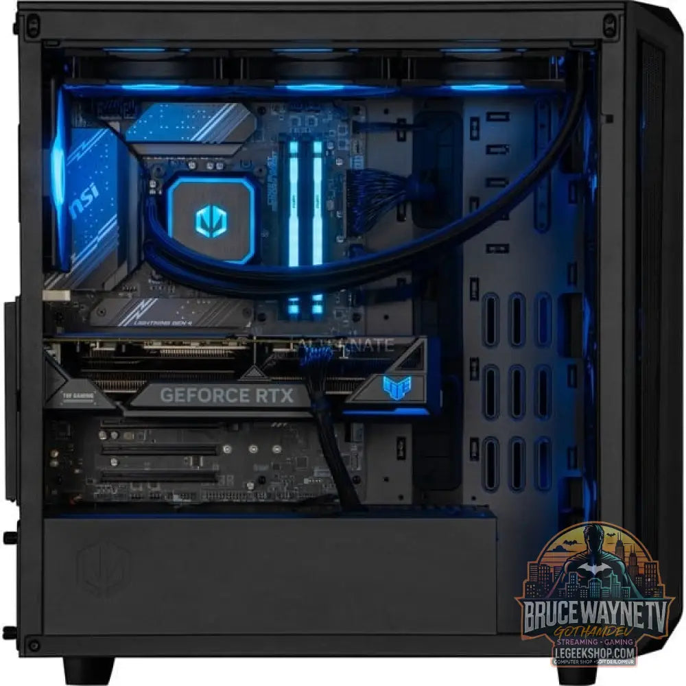 Custom PC Series • Blue Hero Elements Gaming-PC — vue 2
