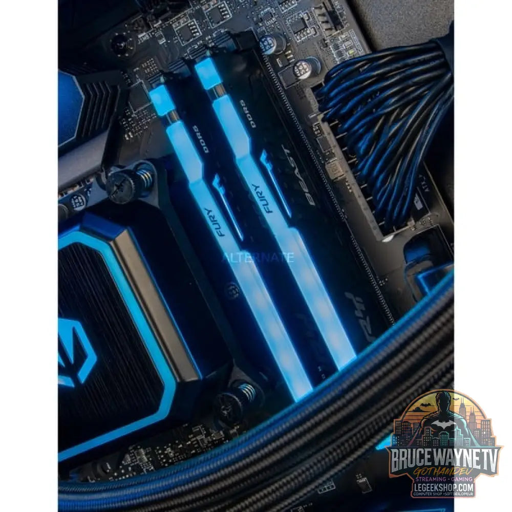 Custom PC Series • Blue Hero Elements Gaming-PC — vue 5