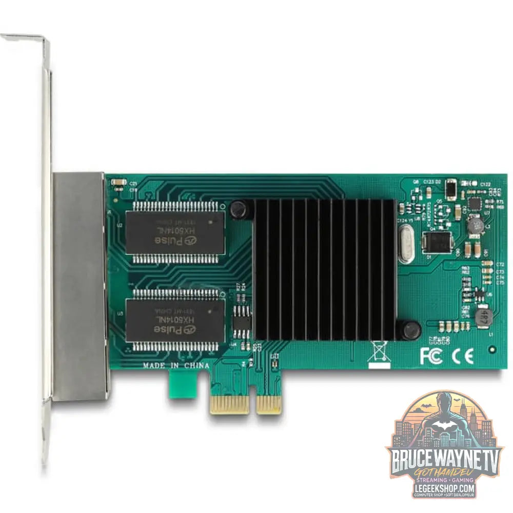 DeLOCK PCI Express x1 zu 4 x RJ45 Gigabit LAN i350, adaptateur réseau - DeLOCK - vue 3