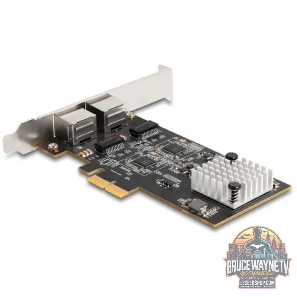 DeLOCK PCI Express x2 Karte zu 2 x RJ45, adaptateur réseau - DeLOCK - vue 4