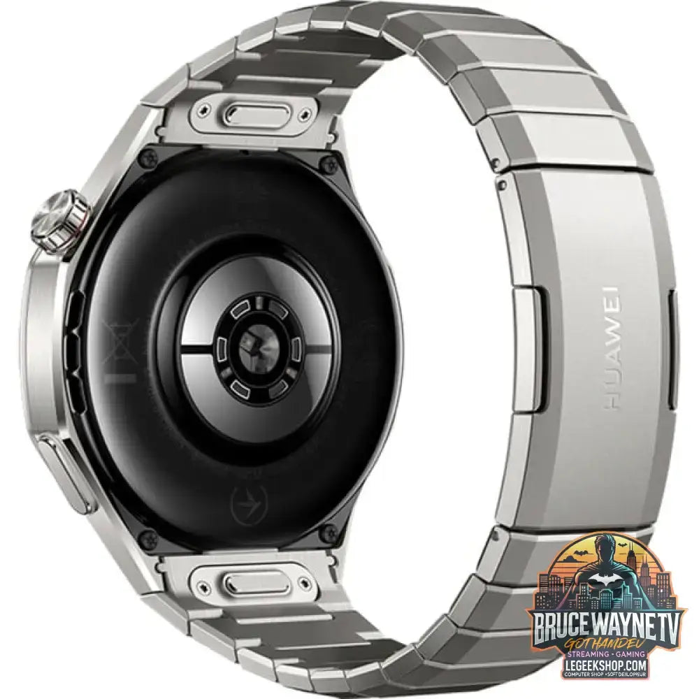 Huawei Watch GT5 PRO 46mm (Vili-B29M), Smartwatch grau, Gehäuse aus Titan und Keramik, graues Titanarmband - Huawei - vue 4