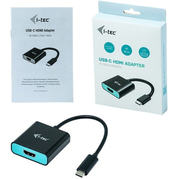 i-tec Adapter USB-C > HDMI 4K / 60Hz - i-tec - vue 3