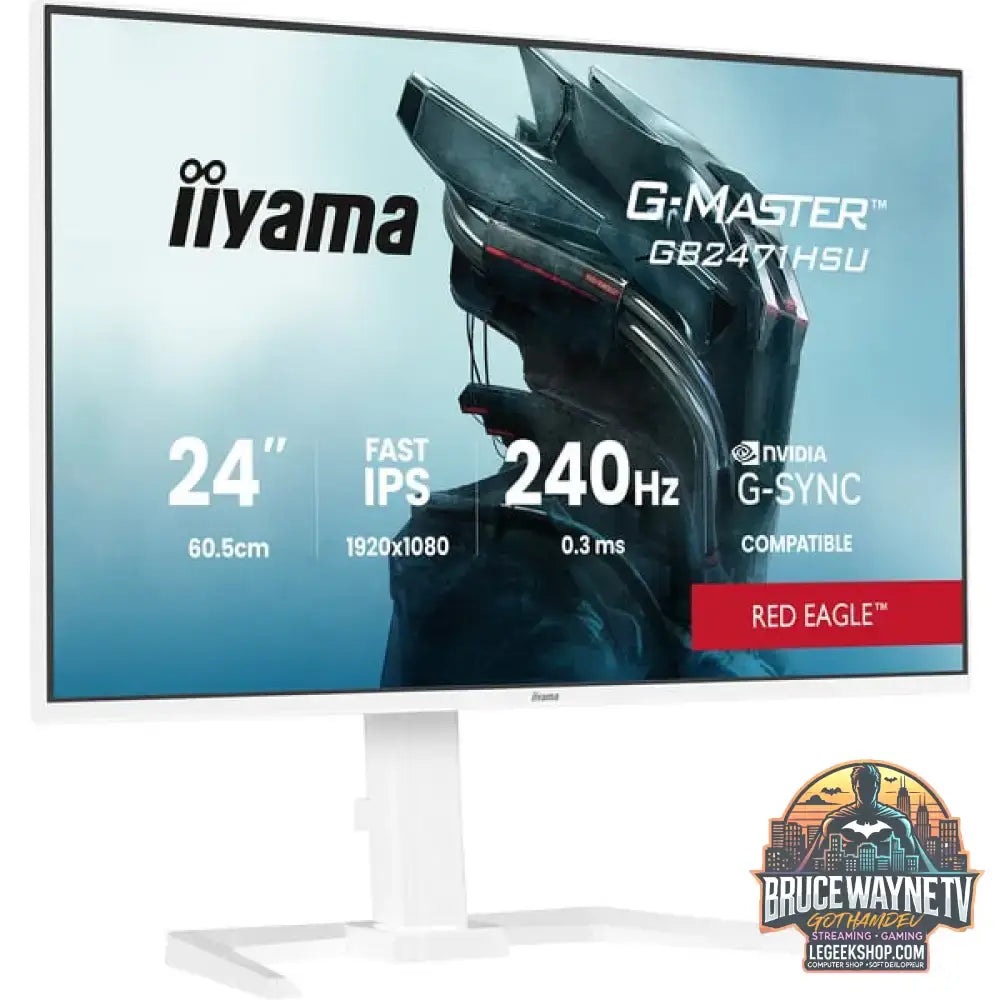 iiyama G-MASTER GB2471HSU-W1 23,8" Full HD IPS 240 Hz - iiyama