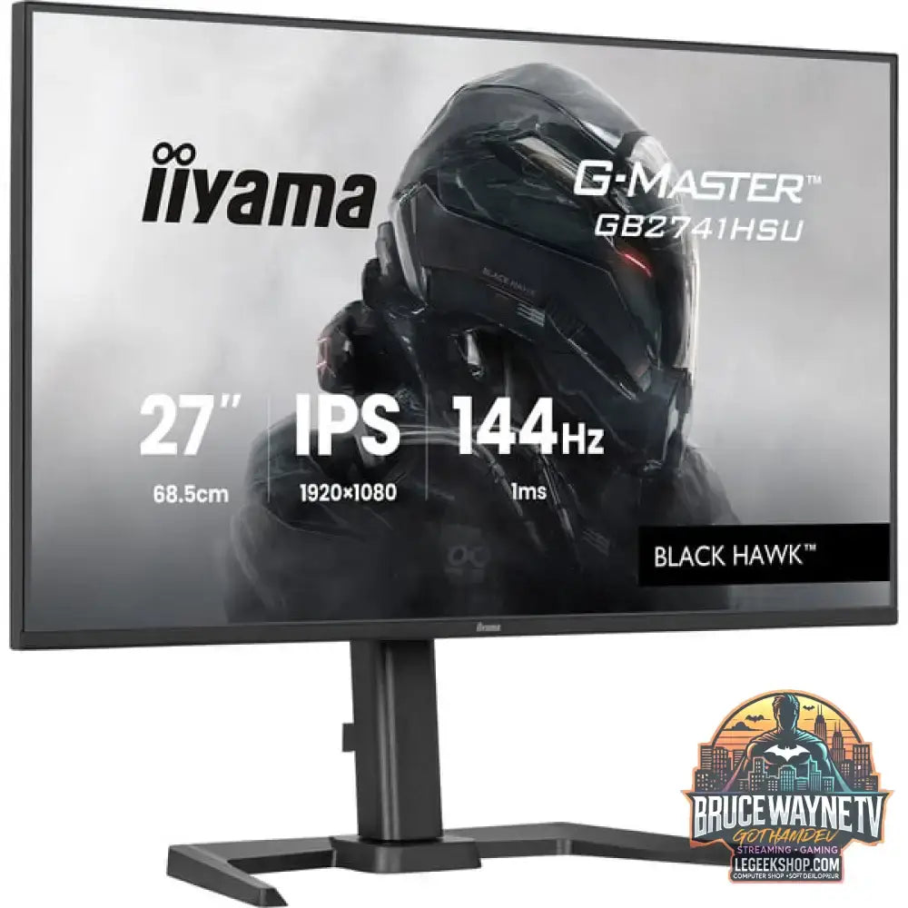 iiyama G-Master GB2741HSU-B1 Black Hawk 27" Full HD IPS 144 Hz - iiyama