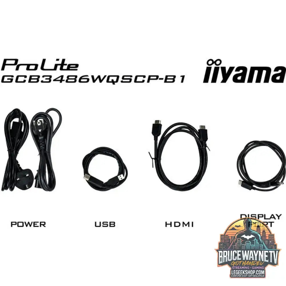 iiyama G-Master GCB3486WQSCP-B1 GOLD PHOENIX 34" QHD/WQHD VA 240 Hz - iiyama - vue 14