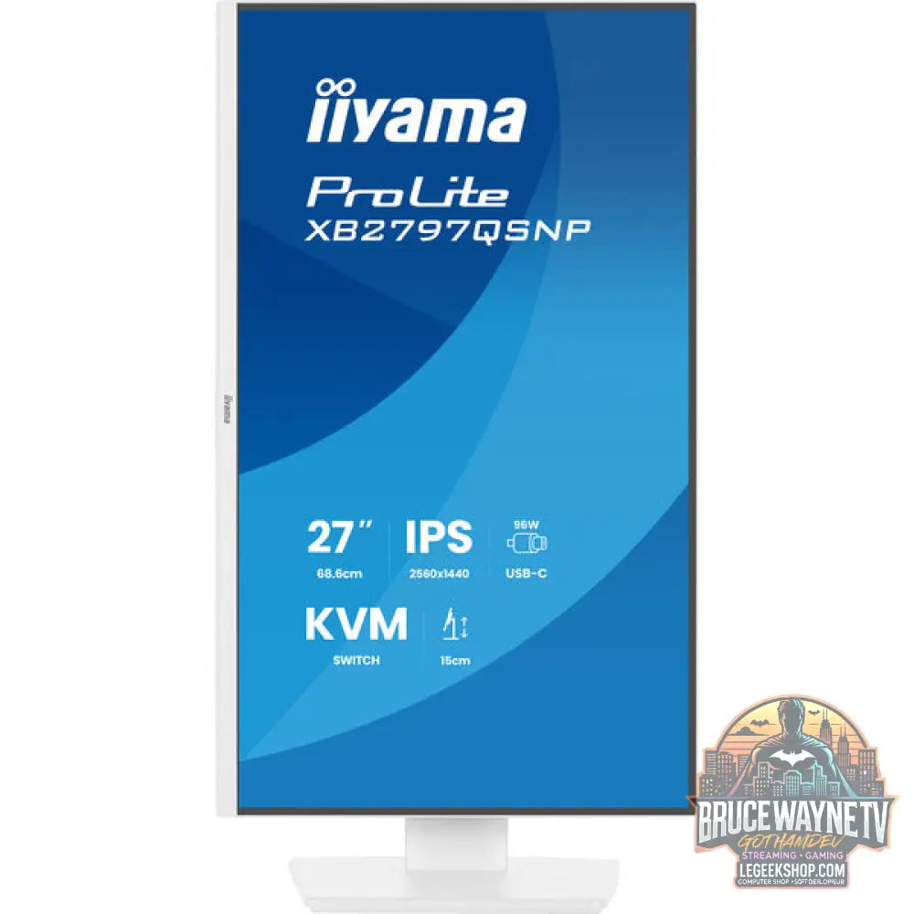 iiyama ProLite XB2797QSNP-W1 27" QHD/WQHD IPS 75 Hz - iiyama - vue 4