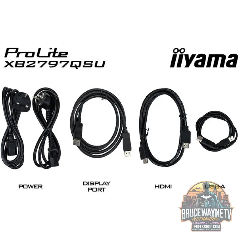 iiyama ProLite XB2797QSU-B1 27" QHD/WQHD IPS 75 Hz - iiyama - vue 24