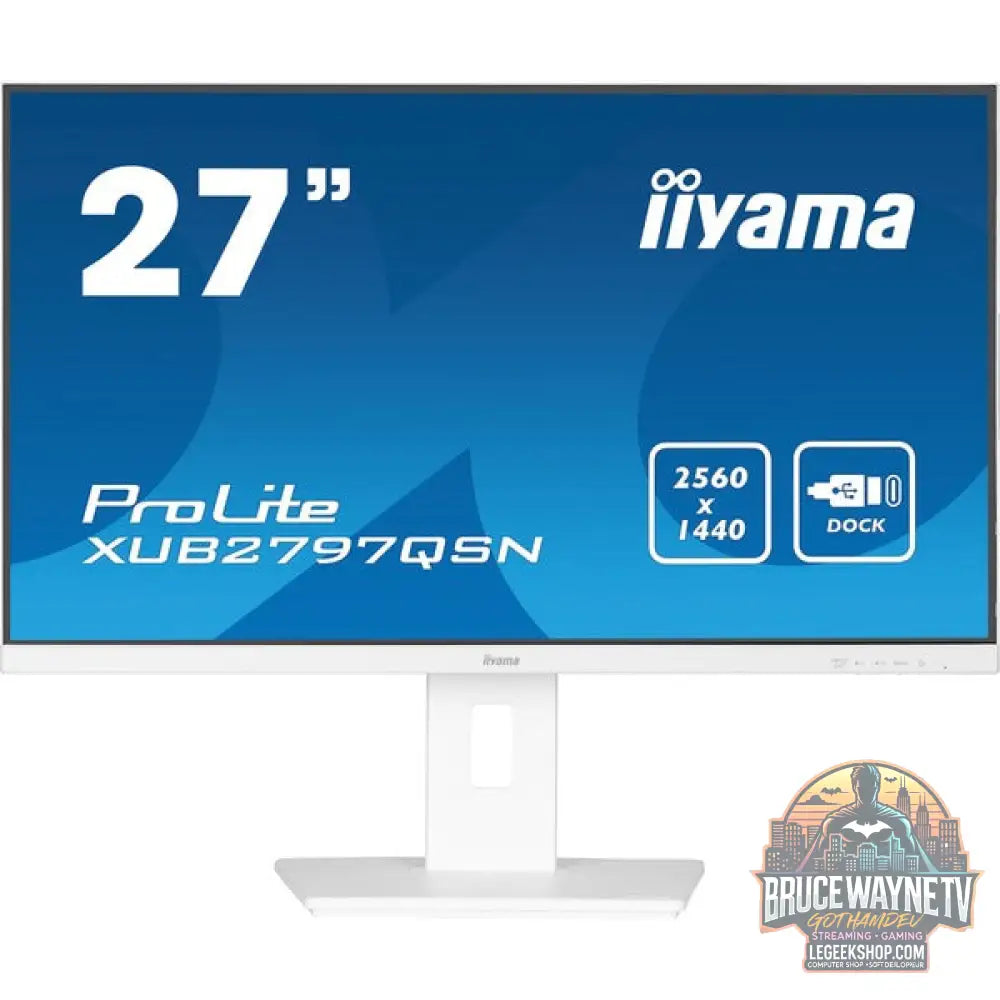 iiyama ProLite XUB2797QSN-W2 27" QHD/WQHD IPS 100 Hz - iiyama - vue 2