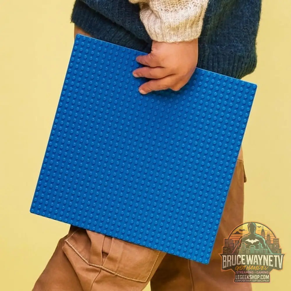 LEGO 11025 Classic Blaue Bauplatte, jeu de construction bleu, Quadratische Grundplatte avec 32x32 Noppen - LEGO - vue 5