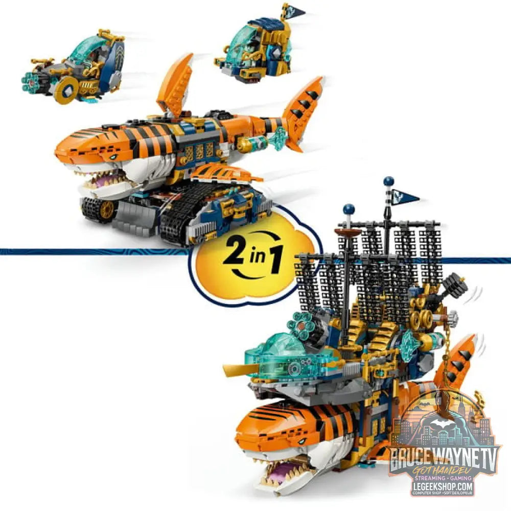 LEGO 71515 DREAMZzz Tigerhai-Fahrzeug, jeu de construction - LEGO - vue 4