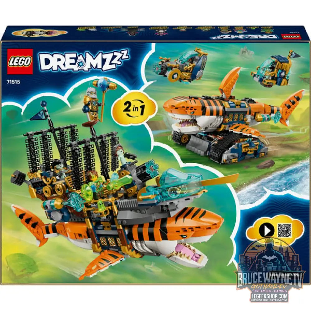 LEGO 71515 DREAMZzz Tigerhai-Fahrzeug, jeu de construction - LEGO - vue 7