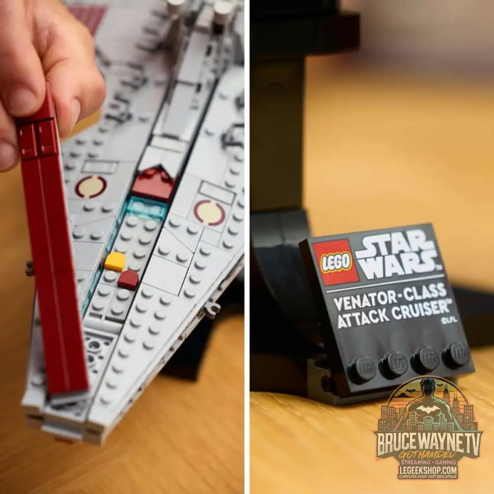 LEGO 75441 Star Wars Angriffskreuzer der Venator-Klasse, jeu de construction - LEGO - vue 6