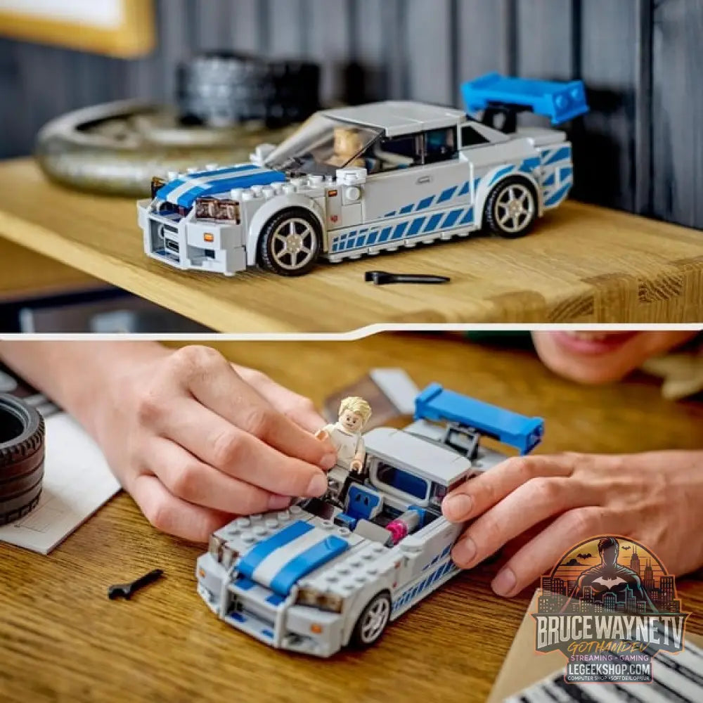 LEGO 76917 Speed Champions: 2 Fast 2 Furious - Nissan Skyline GT-R, jeu de construction - LEGO - vue 6