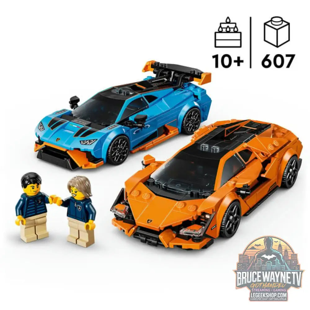 LEGO 77238 Speed Champions Lamborghini Revuelto et Huracán STO, jeu de construction - LEGO - vue 3