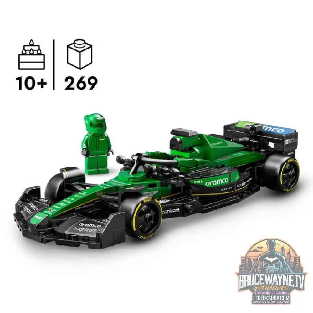 LEGO 77245 Speed Champions Aston Martin Aramco F1 AMR24 Rennauto, jeu de construction - LEGO - vue 3