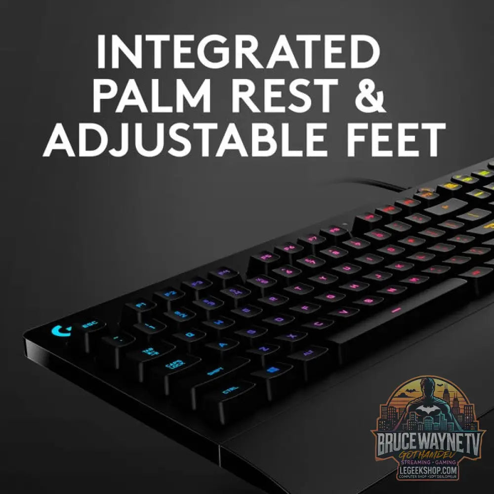 Logitech G213 Prodigy, clavier gaming - vue 5