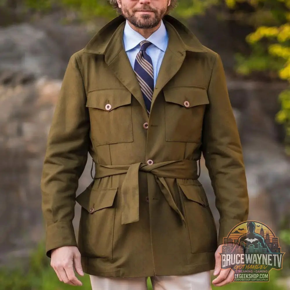Manteau Long Homme Automne Style Britannique Coupe Slim Revers - Manteau Homme