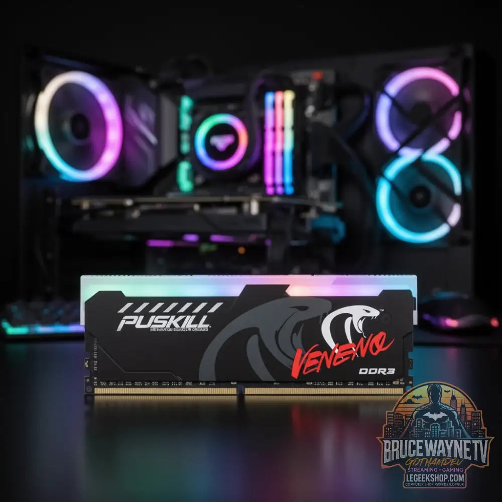 PUSKILL Memoria RAM RGB — produit geek, vue 13, LeGeekShop