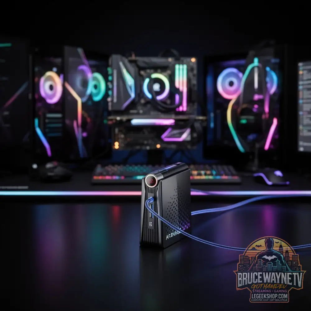 Mini PC ACEMAGIC AMD — Mini PC, vue 12, LeGeekShop