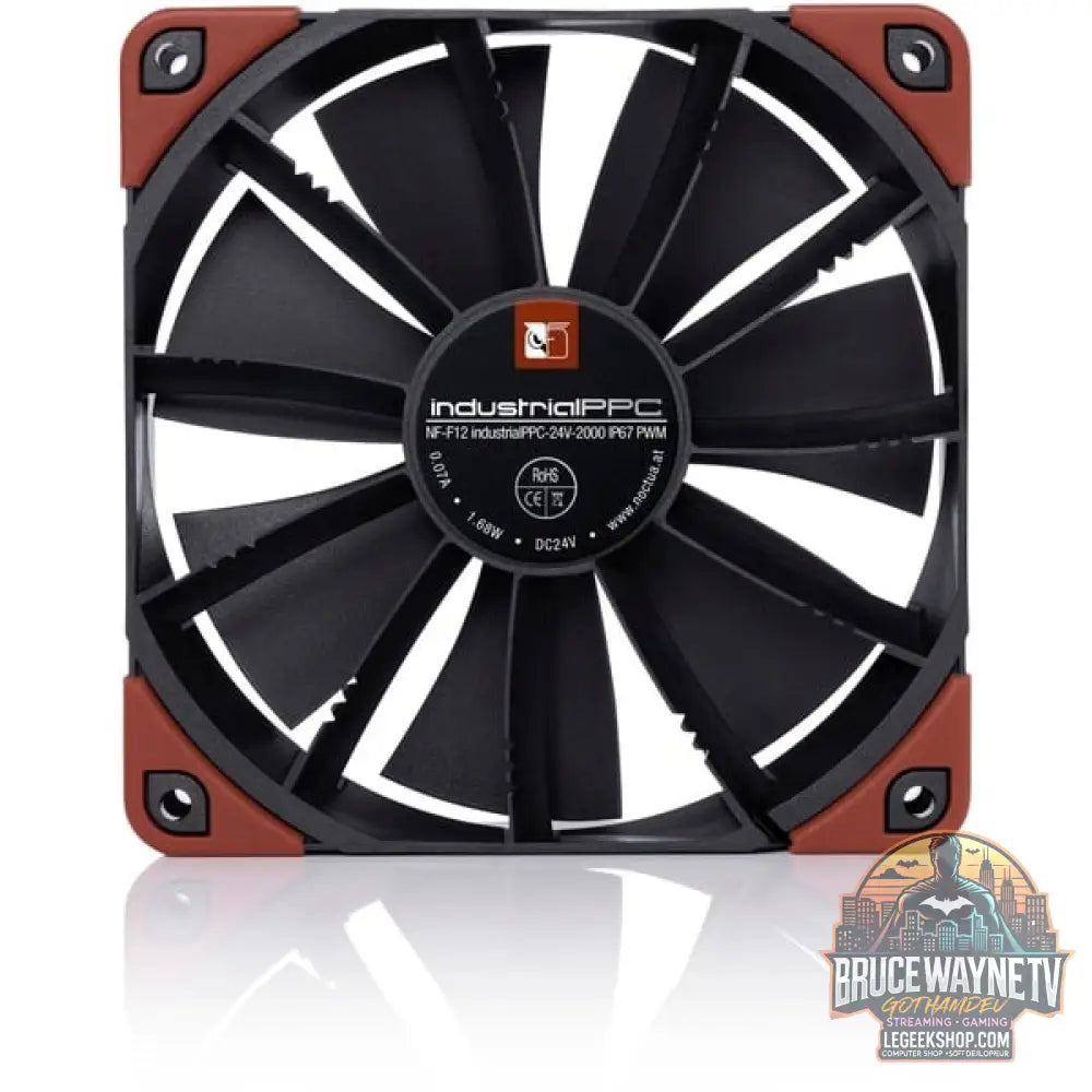 Noctua NF-F12 industrialPPC-24V-2000 SP IP67 PWM, Gehäuselüfter - Noctua - vue 3