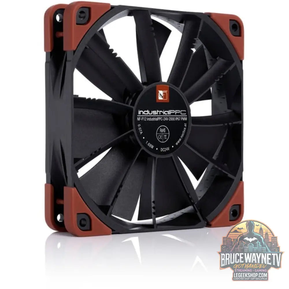 Noctua NF-F12 industrialPPC-24V-2000 SP IP67 PWM, Gehäuselüfter - Noctua - vue 4