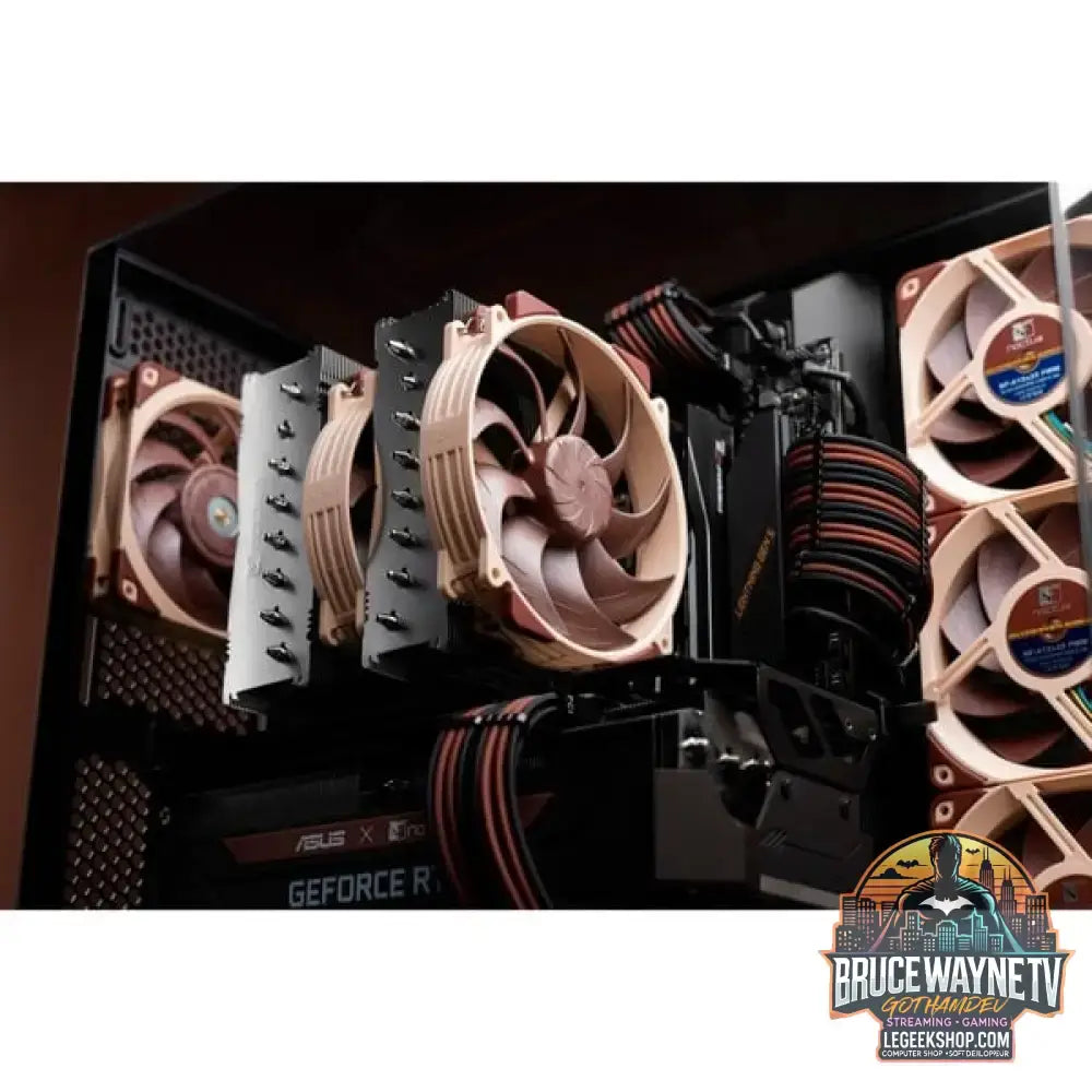 Noctua NH-D15 G2, CPU-Kühler aluminium/braun, 140 mm - Noctua - vue 5
