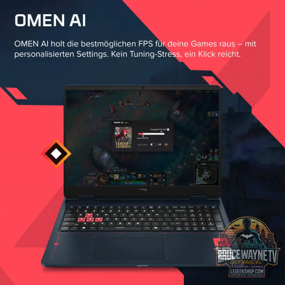 OMEN Omen 16-ap1099ng, Gaming-Notebook - vue 14